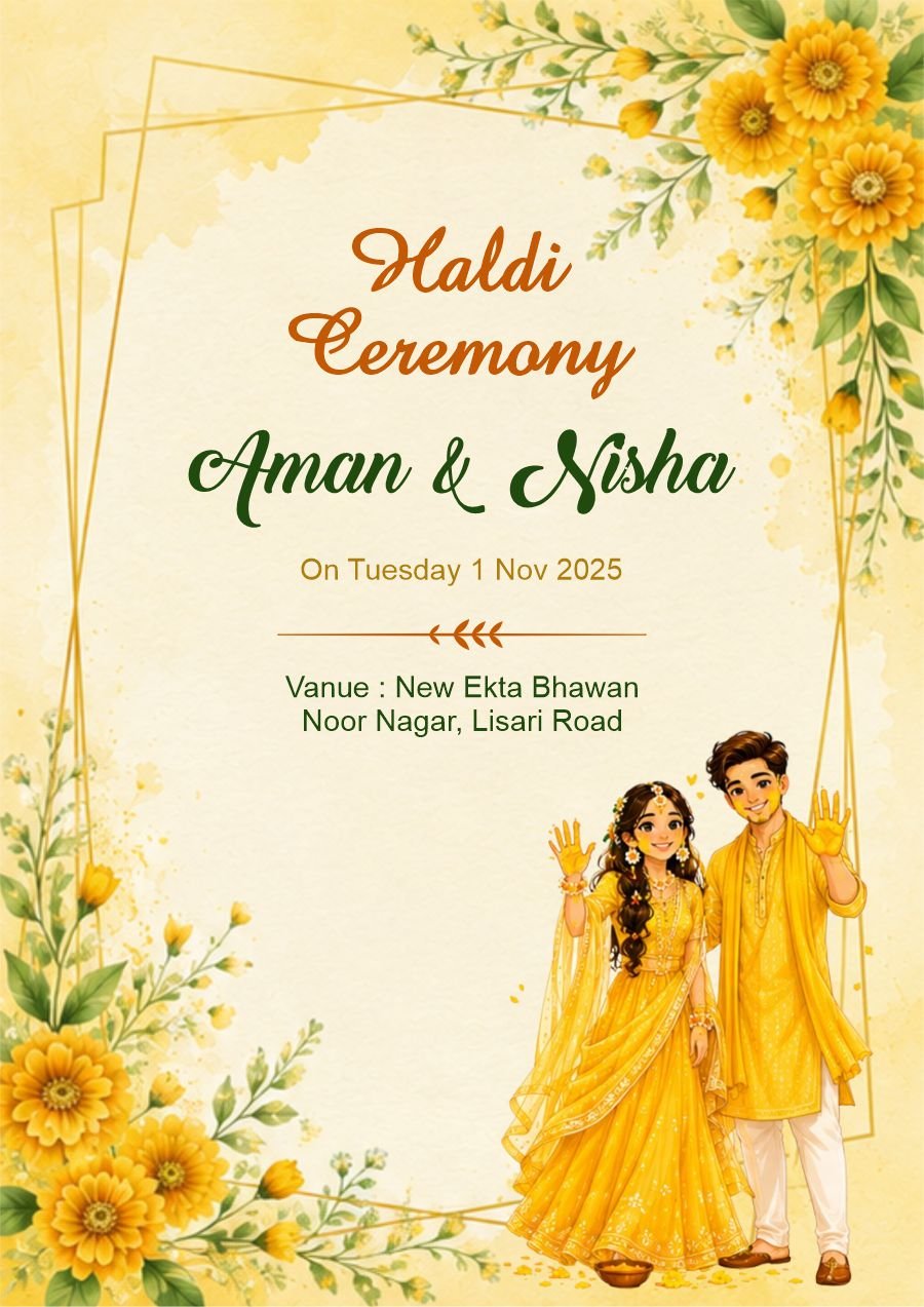 Haldi Ceremony 5