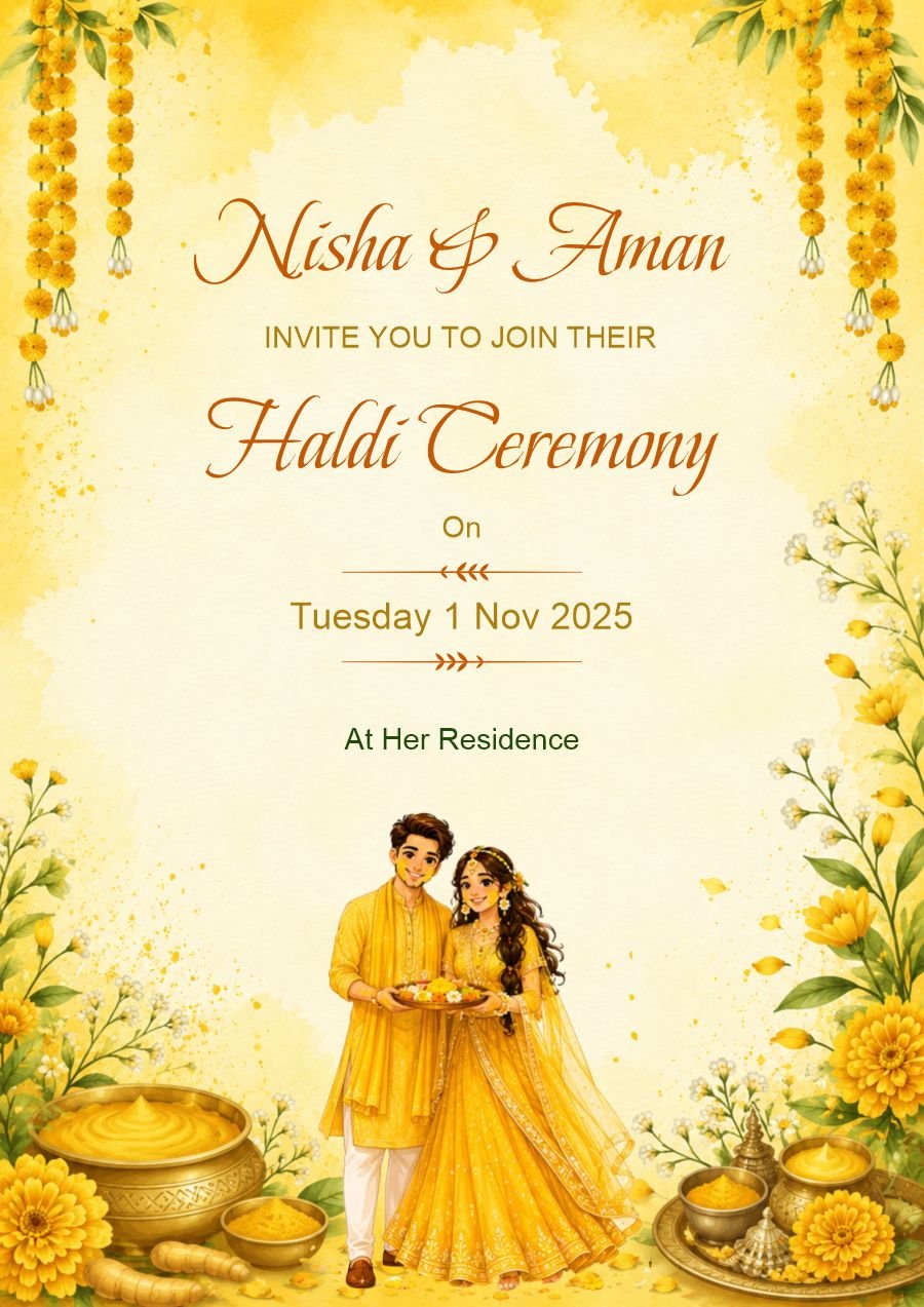 Haldi Ceremony 7
