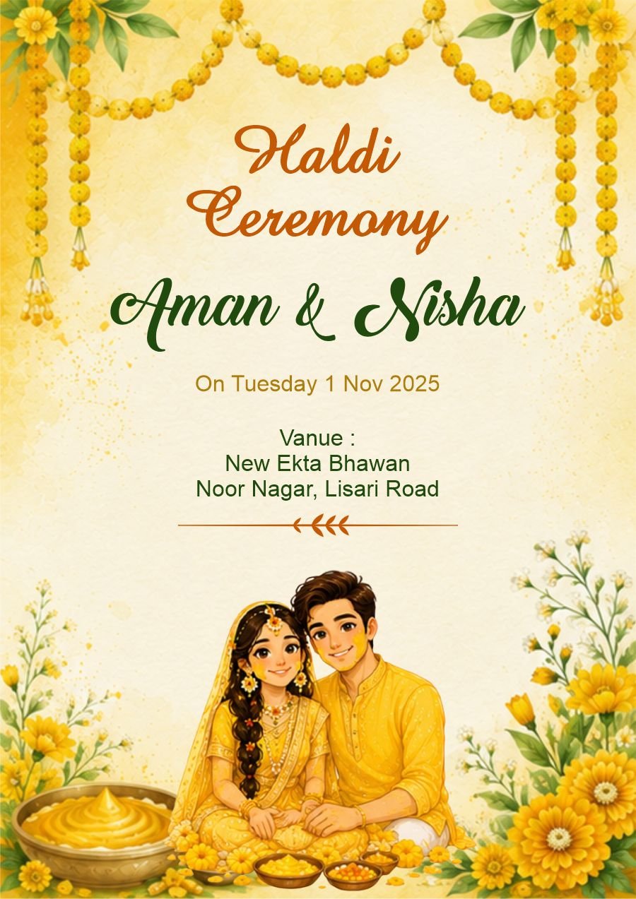 Haldi Ceremony