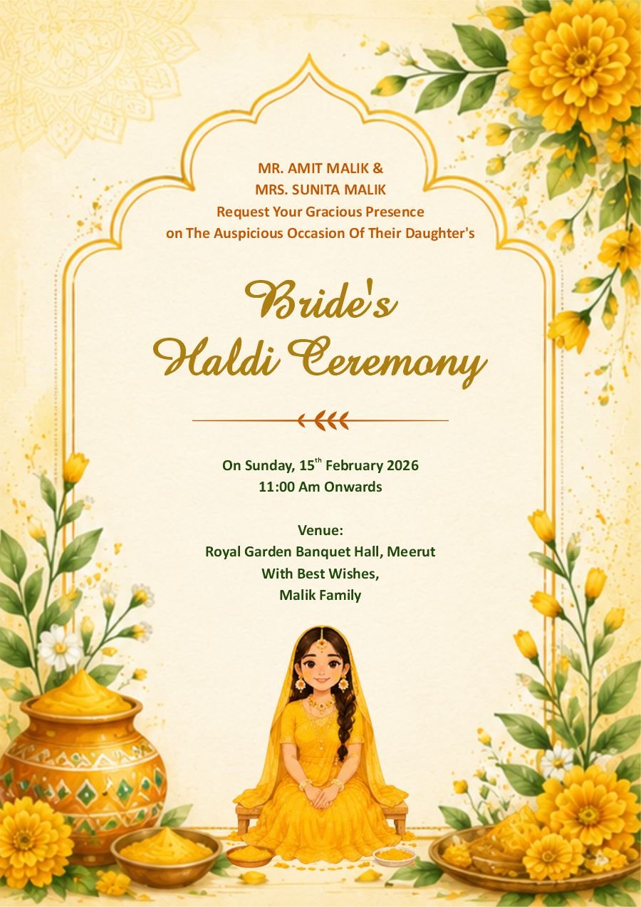 Haldi Ceremony 2