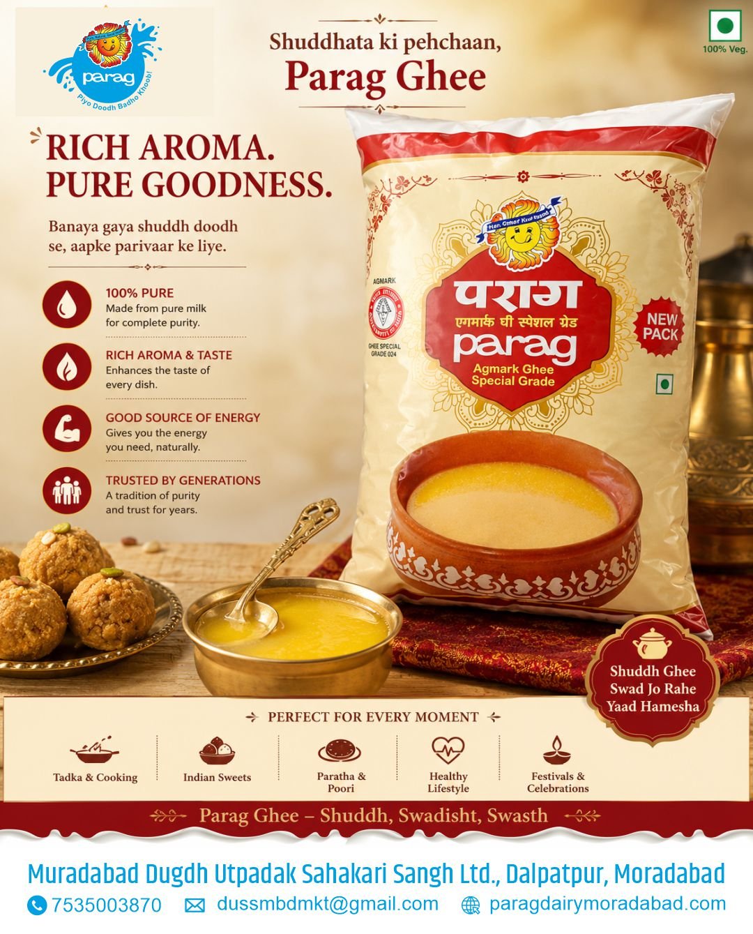 Social Media Post Design for Milk Brand — photo 15