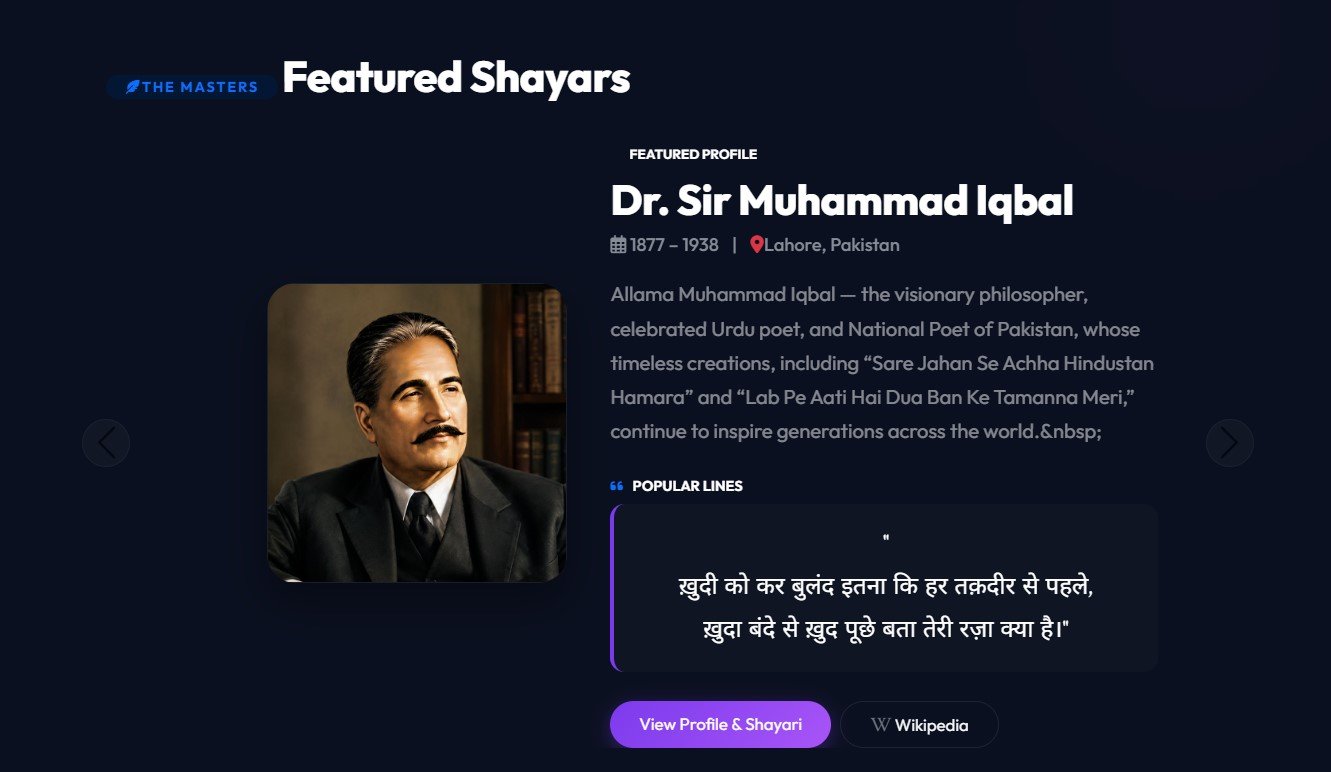 Talluqat Shayari – Modern Shayari & Quotes Platform — photo 3