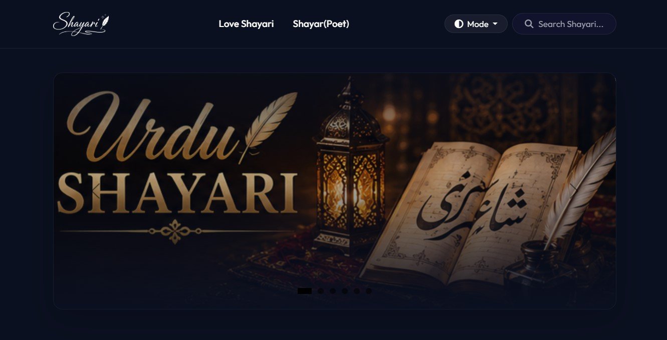 Talluqat Shayari – Modern Shayari & Quotes Platform