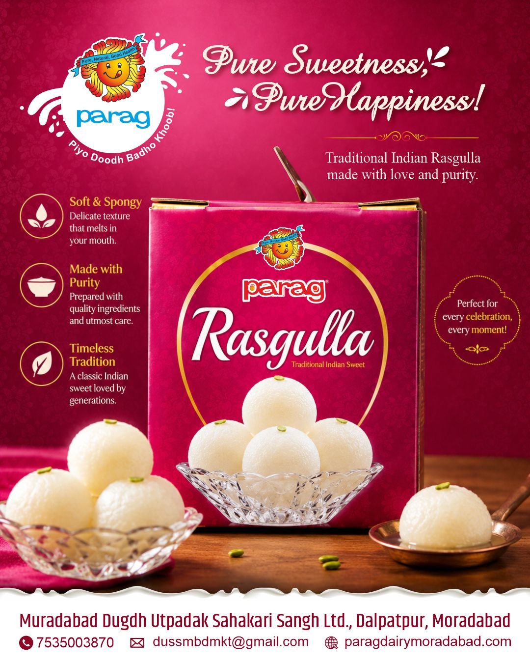 Social Media Post Design for Milk Brand — photo 7