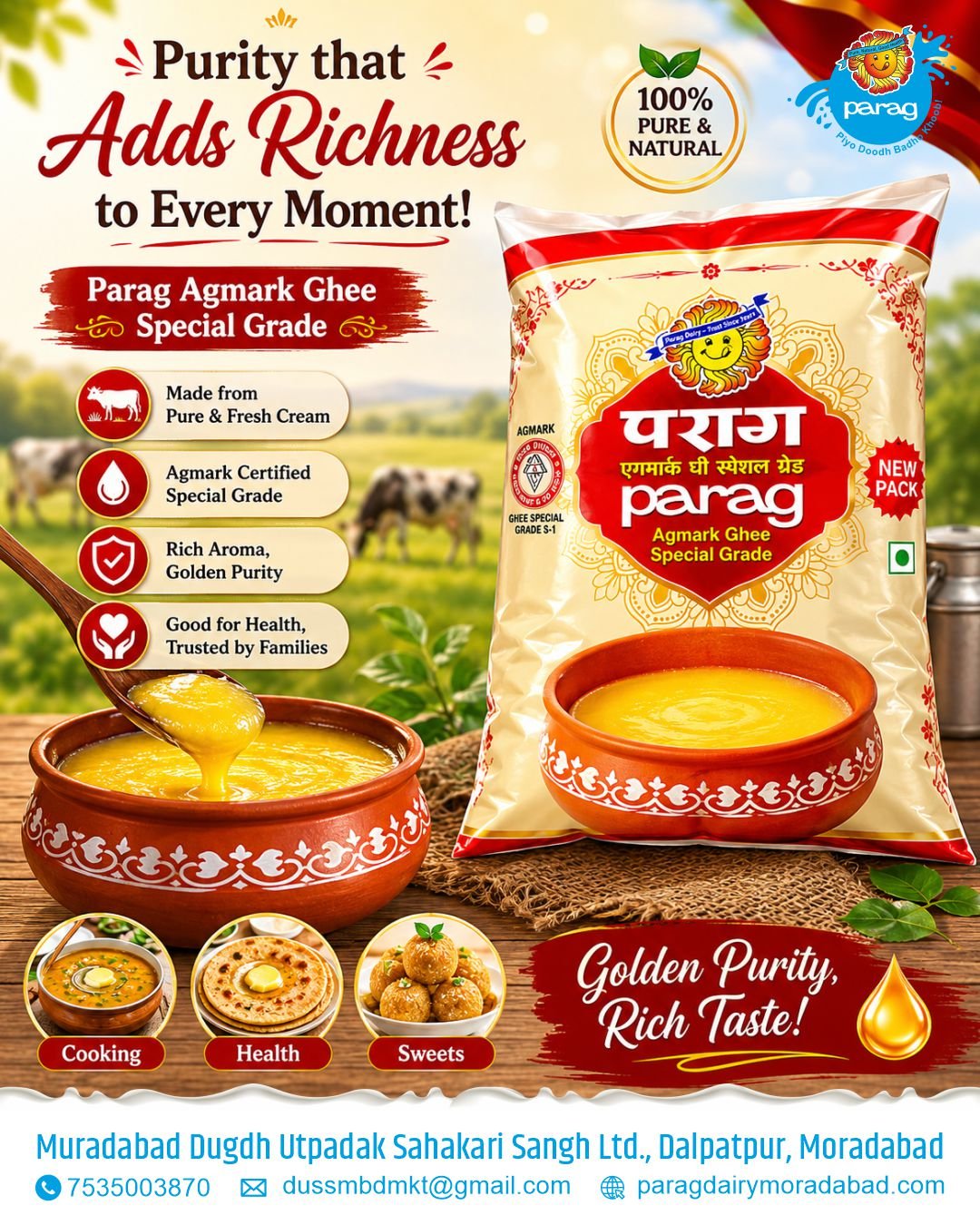 Social Media Post Design for Milk Brand — photo 16