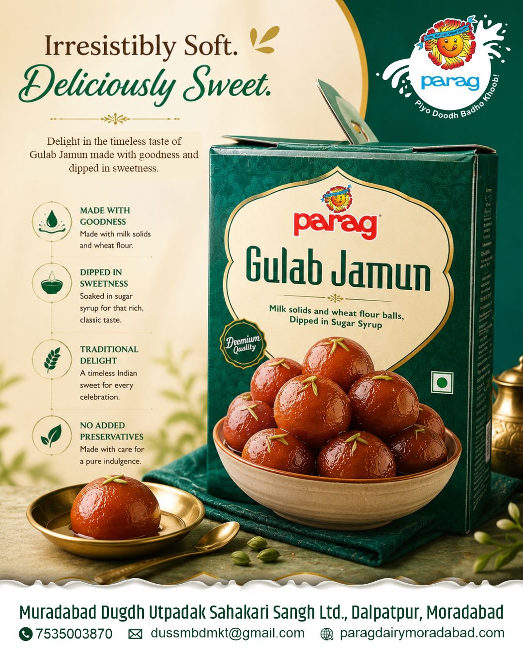 Social Media Post Design for Milk Brand — photo 8