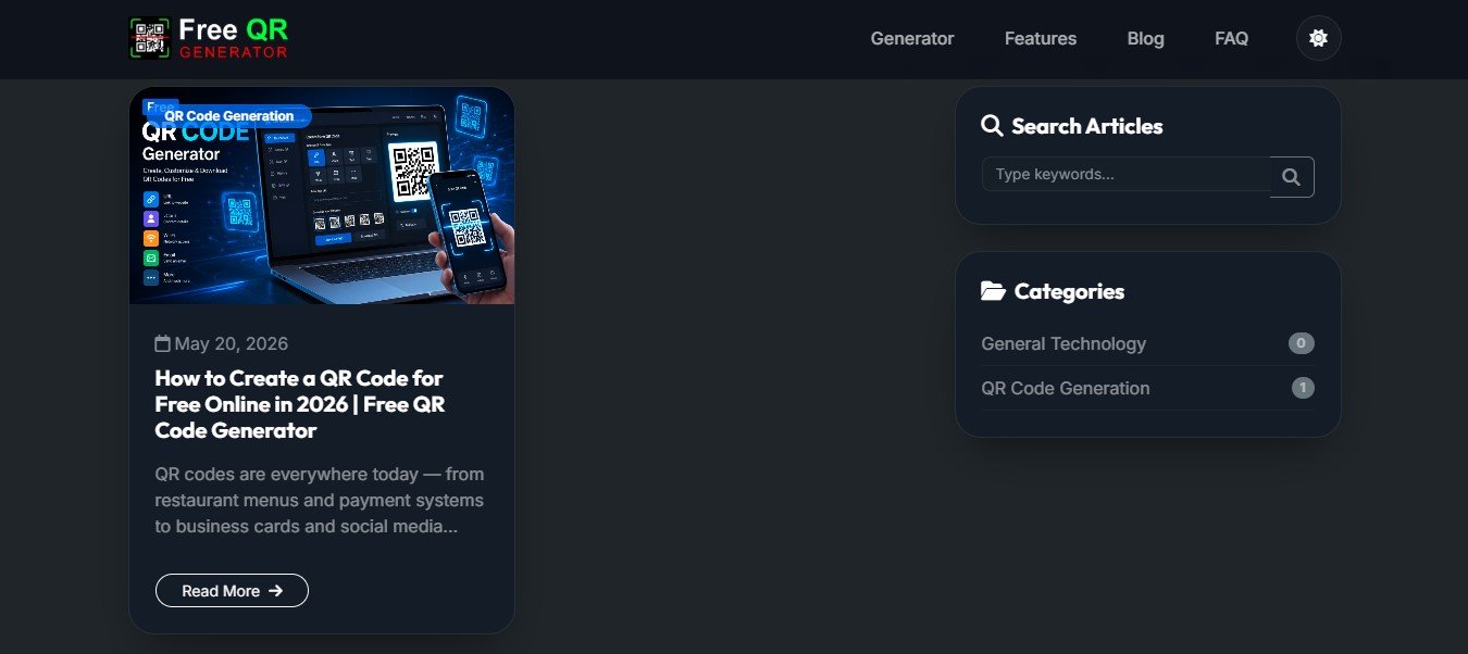 Free QR Generator – Dynamic QR Code Generator Web Application — photo 5