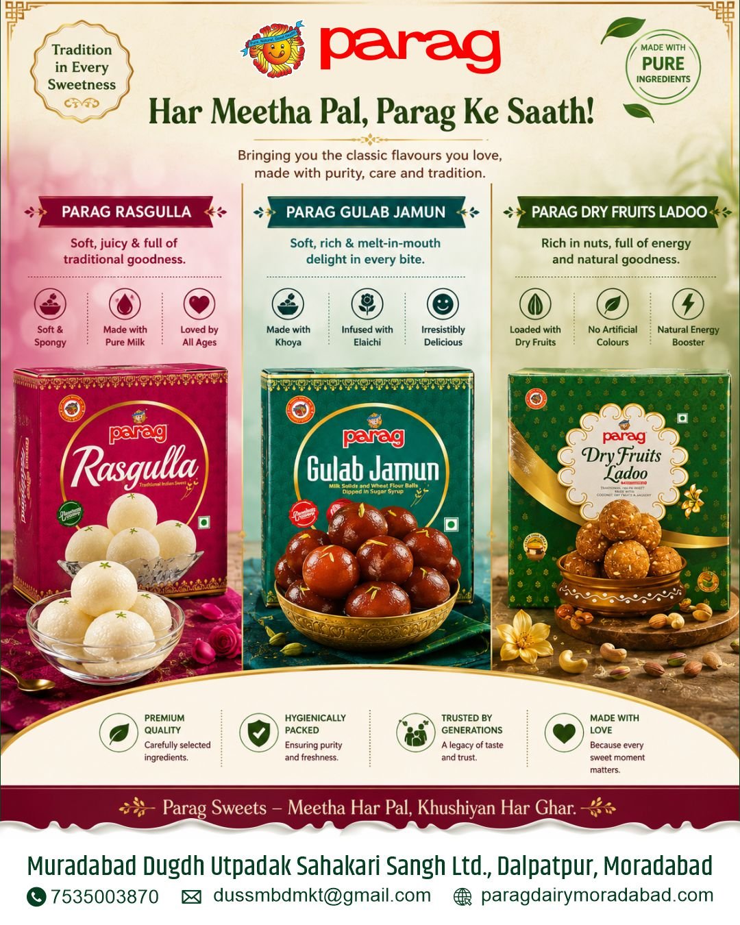Social Media Post Design for Milk Brand — photo 14
