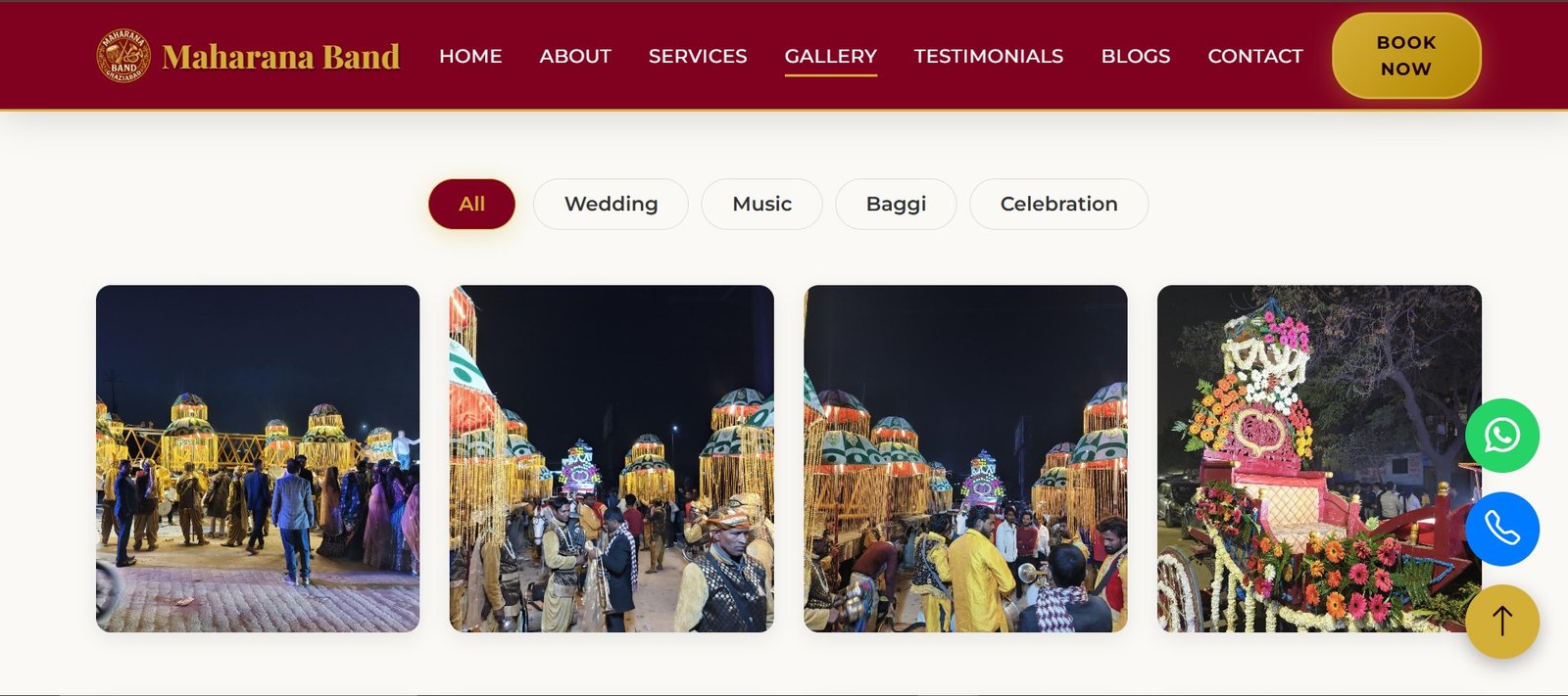 Maharana Band – Premium Wedding Band & Event Management Website — photo 4