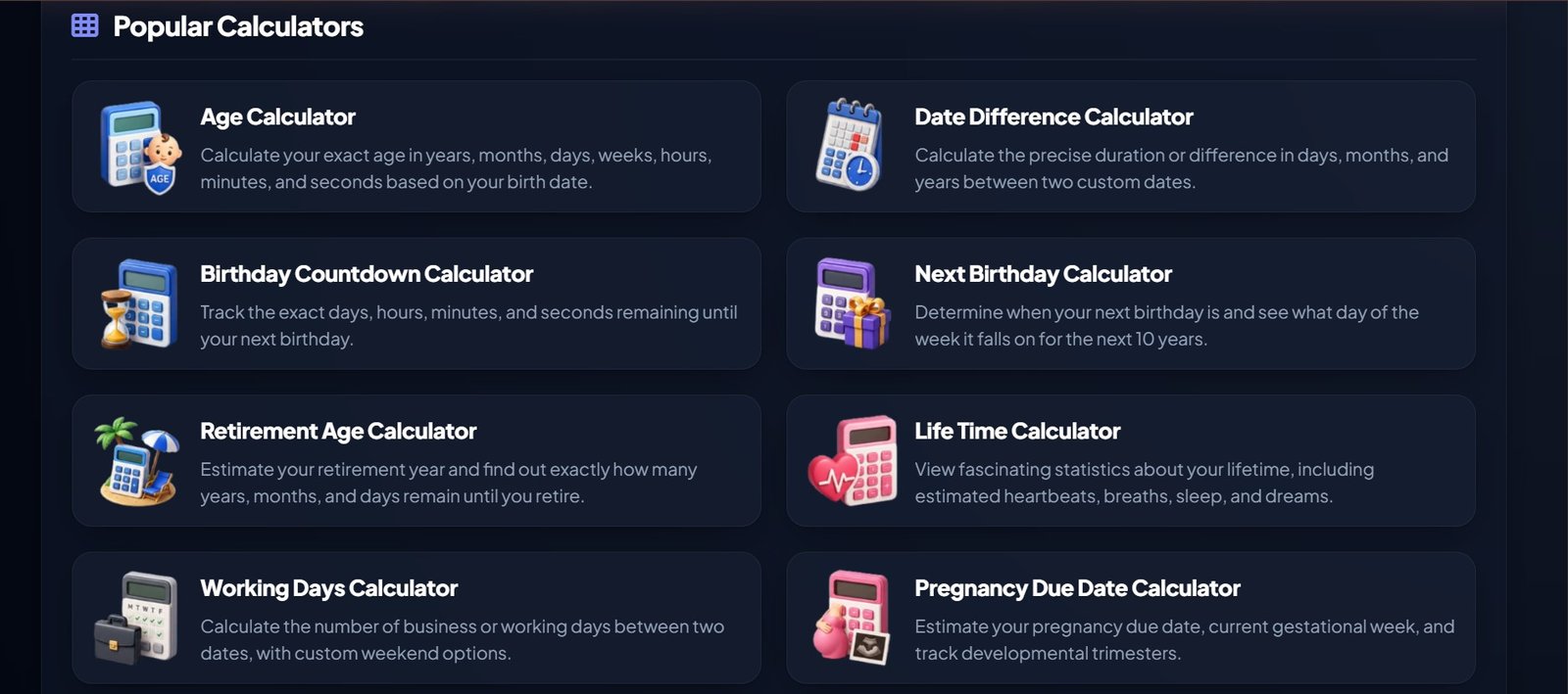 Talluqat Calculator – Online Smart Calculator Suite — photo 2
